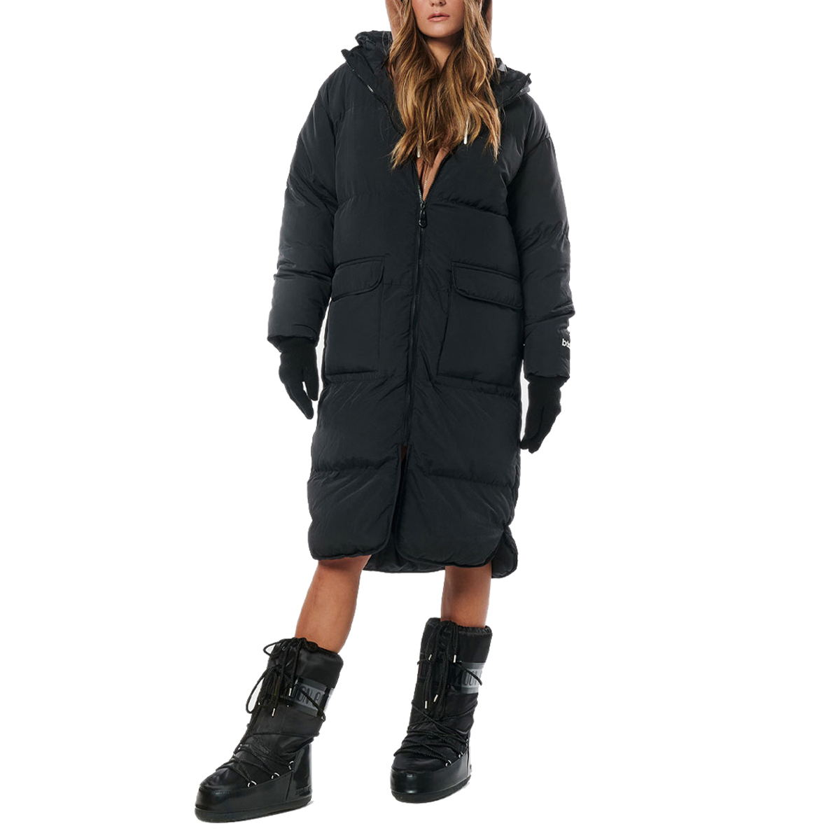 Body Action Oversized Longline Women's Padded Coat